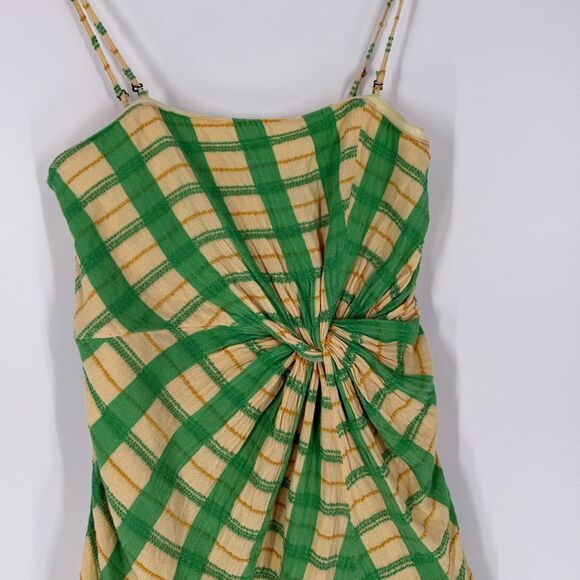 Free People Suits Me Fine Mini Dress in Green | Size Large - Picture 6 of 9